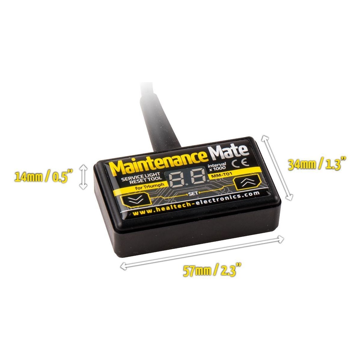 REINICIO DEL SERVICIO DE MANTENIMIENTO HEALTECH MATE PARA BMW C 400 GT/X 2018-2024