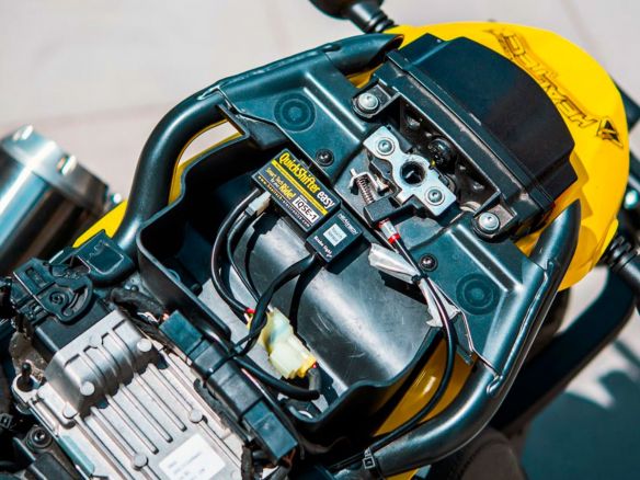 Cambio rápido electrónico Wi-Fi HEALTECH para BMW R 1250 GS/ADV 2019-2024