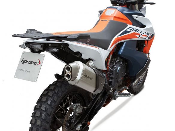 SILENCIADOR HP CORSE 4-TRACK R CORTO TITANIO KTM ADVENTURE 890 / R 2021-2023