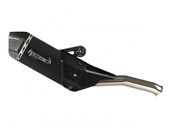 SILENCIADOR HP CORSE SPS CARBONO CORTO ACERO NEGRO HUSQVARNA NORDEN 901 2022