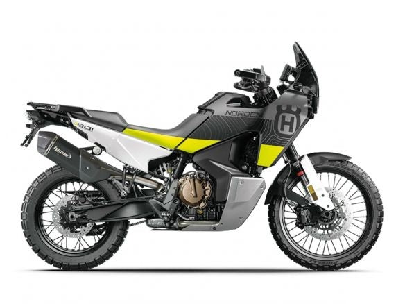 SILENCIADOR HP CORSE SPS CARBONO CORTO ACERO NEGRO HUSQVARNA NORDEN 901 2022
