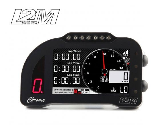 PANTALLA I2M PLUG & PLAY MULTIFUNCIÓN CROMADA PRO2 UNIVERSAL