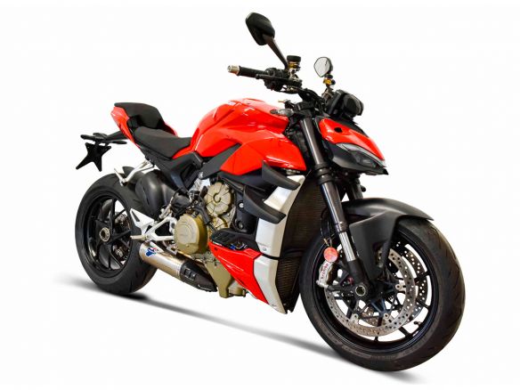 KIT SILENCIADORES TERMIGNONI + ECU UPMAP DUCATI STREETFIGHTER V4 2020-2023
