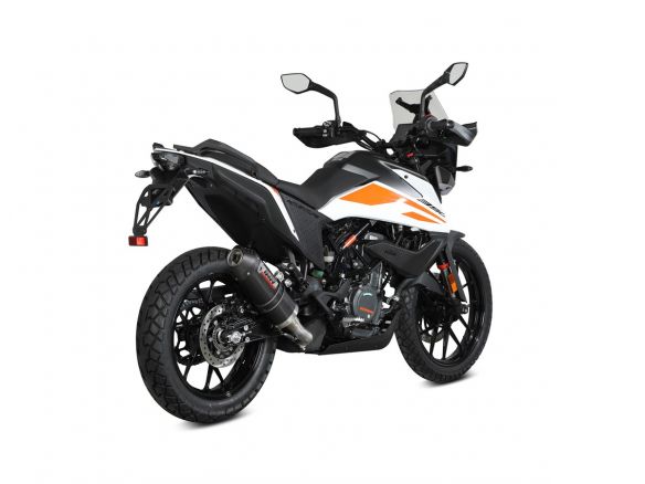 KT.024.L3C SILENCIADOR MIVV OVALADO CARBONO KTM 390 ADVENTURE 2020-2024