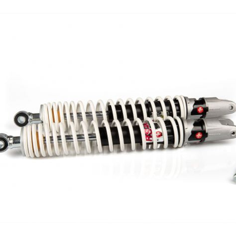 AMORTIGUADORES TRASEROS MALOSSI TWINS (PAR) - LONGITUD 377MM HONDA PCX 125 IE 4T LC EURO 5 2021+ (JK05E)