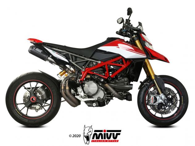 SILENCIADORES MIVV 2 SLIP-ON SPORT MK3 CARBONO DUCATI HYPERMOTARD 950 / SP 2019-2021