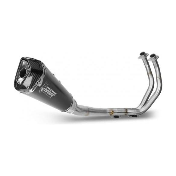 Escape completo MIVV Delta Race de acero inoxidable negro para Aprilia RS 660 (2020-2024)