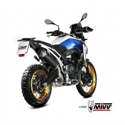SILENCIADOR MIVV DAKAR NEGRO DE ACERO INOXIDABLE BMW F 900 GS 2024