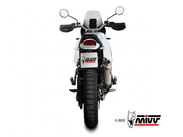 SILENCIADOR DE TITANIO MIVV DAKAR DUCATI DESERT