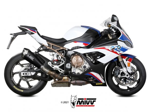 SILENCIADOR DE CARBONO MIVV DELTA RACE SLIP-ON BMW S 1000 RR 2019-2024