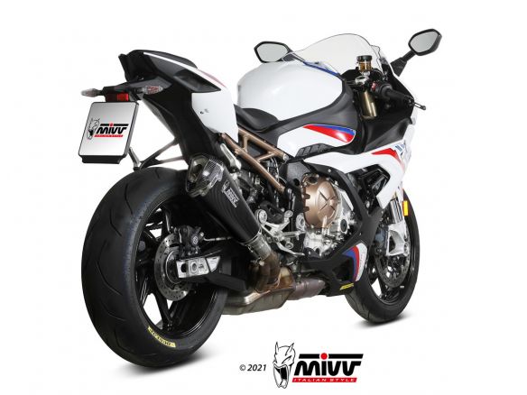 SILENCIADOR DE CARBONO MIVV DELTA RACE SLIP-ON BMW S 1000 RR 2019-2024