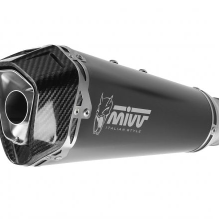 SILENCIADOR MIVV DELTA RACE ACERO NEGRO CARBONO BMW S 1000 XR 2020-2024