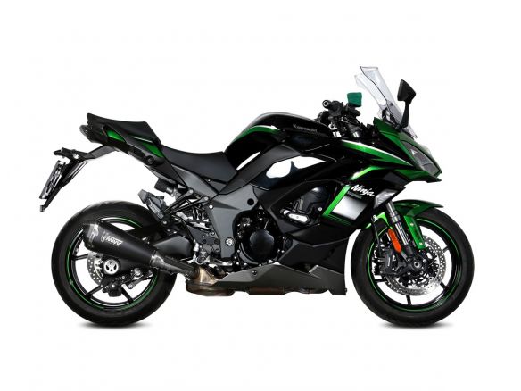SILENCIADOR MIVV DELTA RACE ACERO NEGRO CARBONO KAWASAKI NINJA 1000 SX/TOURER 20-24
