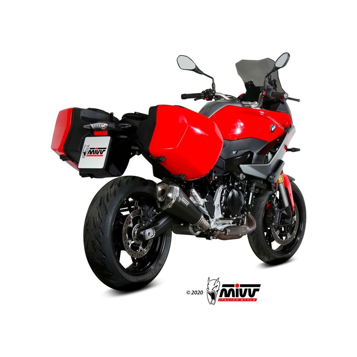 SILENCIADOR MIVV DELTA RACE NEGRO BMW F 900 XR 2020-2024