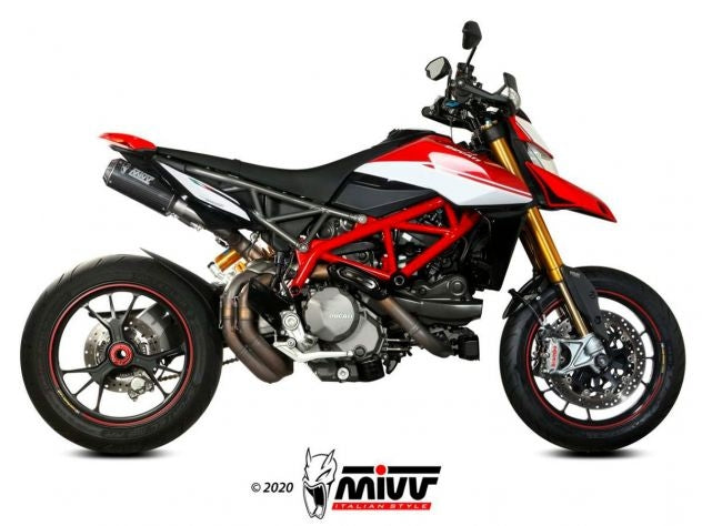 SILENCIADOR MIVV MK3 DE CARBONO DUCATI HYPERMOTARD 950 / SP 2021-2024