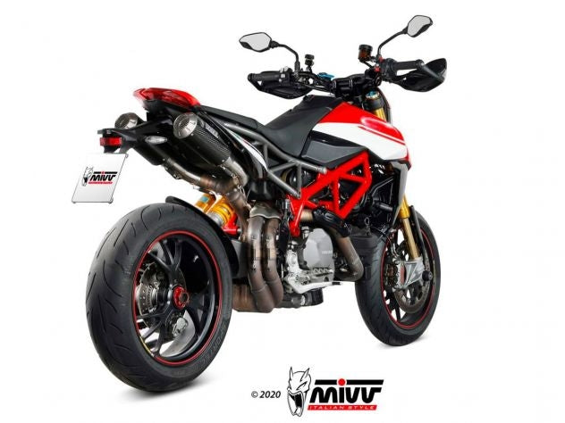 SILENCIADOR MIVV MK3 DE CARBONO DUCATI HYPERMOTARD 950 / SP 2021-2024