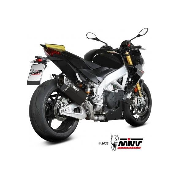 Amortiguador MIVV SR-1 de titanio negro para Aprilia Tuono V4 1100 2021-2024