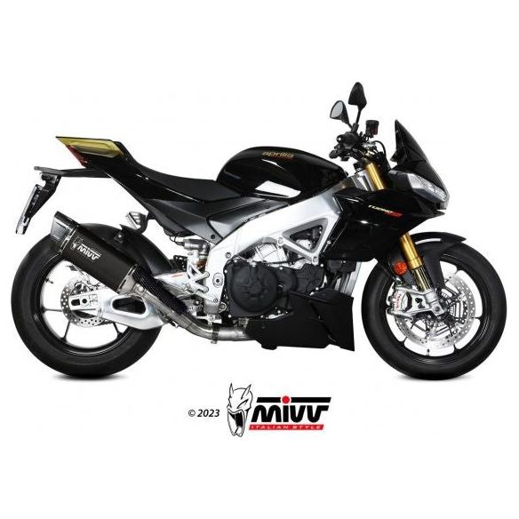 Amortiguador MIVV SR-1 de titanio negro para Aprilia Tuono V4 1100 2021-2024