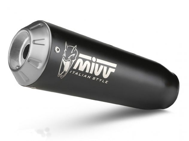 SILENCIADOR MIVV X-M1 ACERO NEGRO DUCATI SCRAMBLER 800 ICON 2021-2022 NO HOMOLOGADO