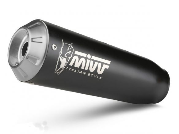 SILENCIADOR MIVV X-M1 ACERO NEGRO DUCATI SCRAMBLER 800 ICON 2021-2022 NO HOMOLOGADO