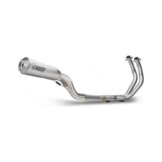 Sistema completo MIVV X-M1 de acero inoxidable para Aprilia RS 660 (2020-2024)