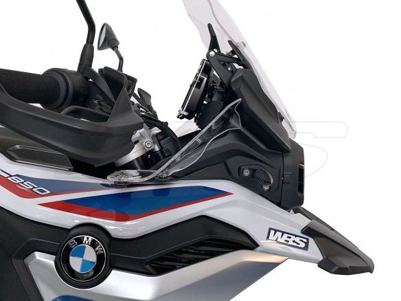 PAR DEFLECTORES WRS TRANSPARENTES BMW F 750 GS / F 850 GS 2018-2023 (NO ADVENTURE)