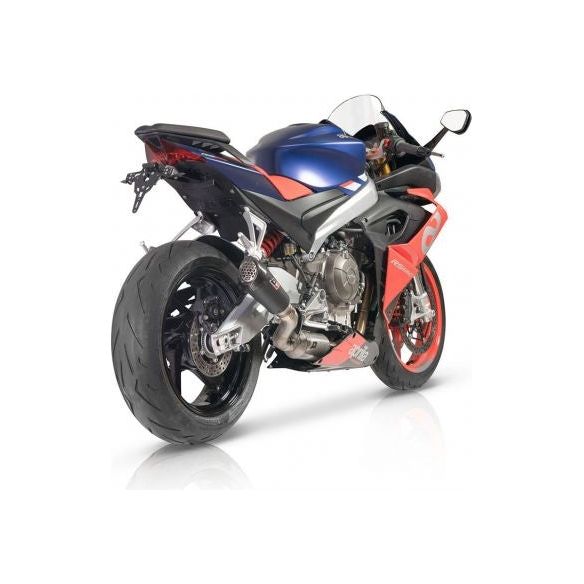 Sistema de escape completo QD Exhaust Gunshot Dark para Aprilia RS 660 (2020-2023)