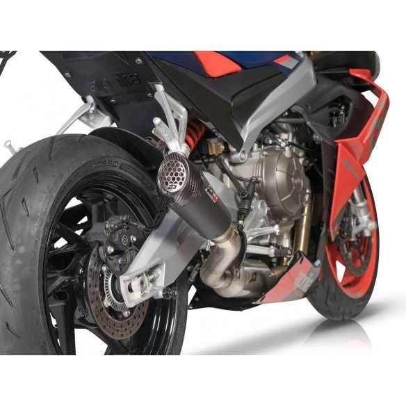 Sistema de escape completo QD Exhaust Gunshot Dark para Aprilia RS 660 (2020-2023)