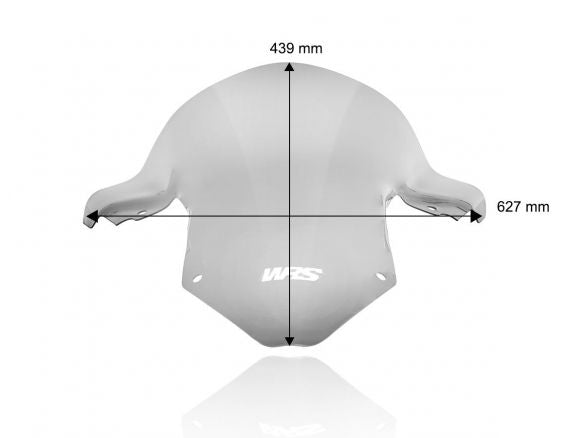 PARABRISAS ALTO RACE WRS AHUMADO OSCURO +80MM BMW S 1000 RR 2019-2024