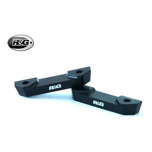 Juego de placas de cubierta para reposapiés trasero R&G Aprilia RS 457 2024