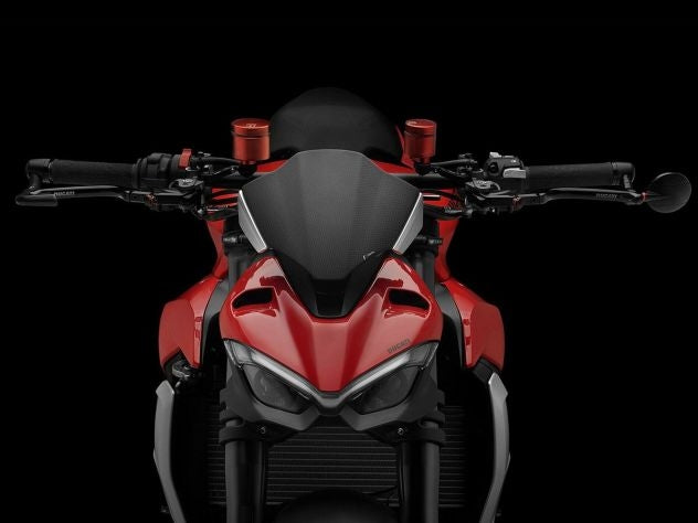 KIT DE PARABRISAS DE CARBONO RIZOMA DUCATI STREETFIGHTER V2 955 2022-2024