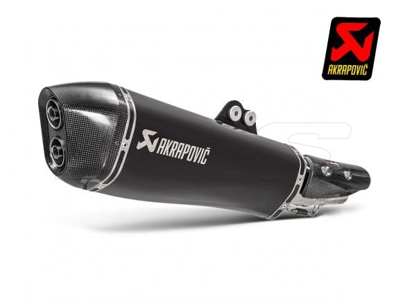 SILENCIADOR AKRAPOVIC INOX NEGRO KYMCO AK 550 2017-2020