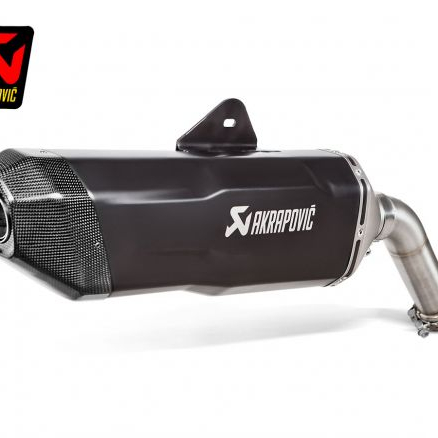 SILENCIADOR AKRAPOVIC TITANIO NEGRO BMW F 750 GS / ADVENTURE 2018-2023