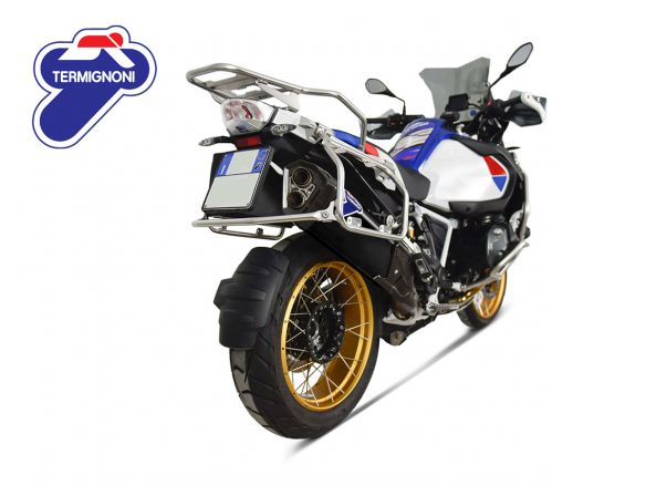 SILENCIADOR HOMOLOGADO TERMIGNONI TITANIO NEGRO BMW R 1250 GS / ADVENTURE 2019-2020