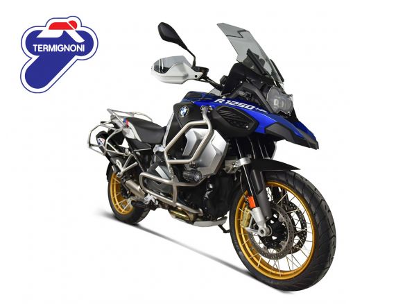 SILENCIADOR HOMOLOGADO TERMIGNONI TITANIO NEGRO BMW R 1250 GS / ADVENTURE 2019-2020