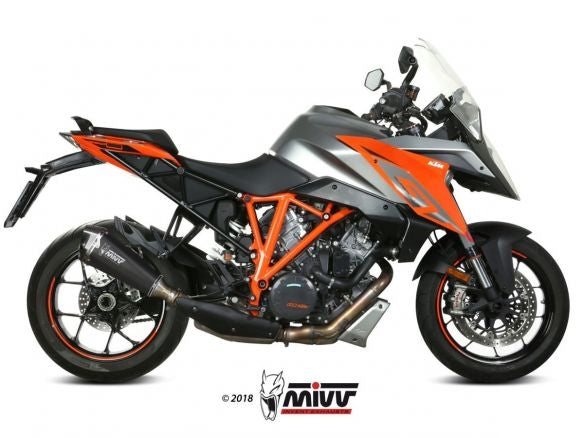 SILENCIADOR MIVV DELTA RACE ACERO INOXIDABLE NEGRO KTM 1290 SUPER DUKE GT 2016-2024