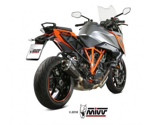 SILENCIADOR MIVV DELTA RACE ACERO INOXIDABLE NEGRO KTM 1290 SUPER DUKE GT 2016-2024