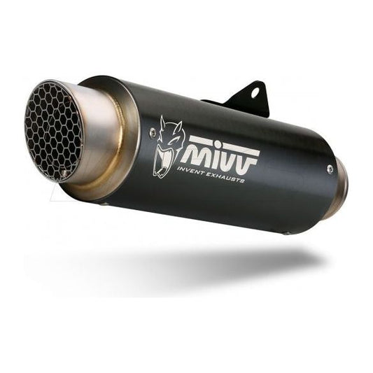 SILENCIADOR MIVV GPPRO ACERO NEGRO HONDA CB 500X 2019-2024
