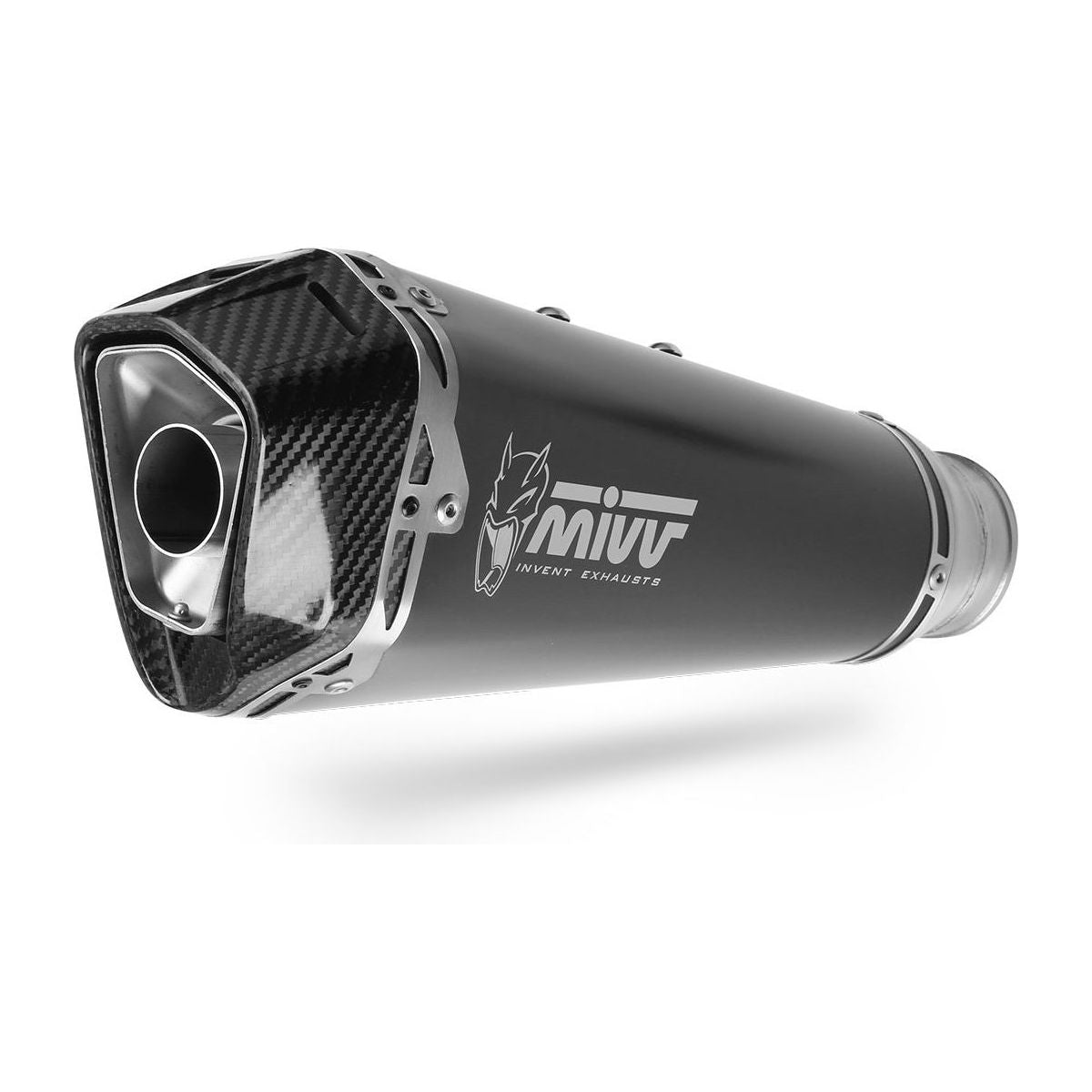 SILENCIADOR MIVV SPORT DELTA RACE ACERO INOXIDABLE NEGRO BMW F 850 GS 2018-2024