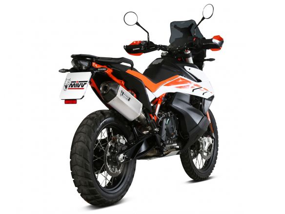 SILENCIADOR MIVV SPORT SPEED EDGE ACERO INOXIDABLE KTM 790 ADVENTURE / R 2019-2024