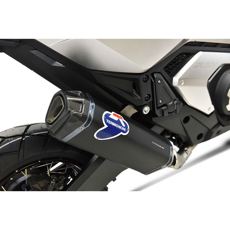 Escape Termignoni de titanio negro para Honda X-ADV 2017-2025