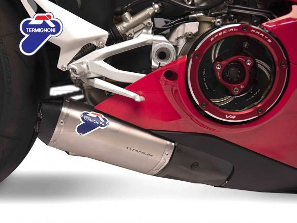 KIT SILENCIADORES TERMIGNONI + ECU UPMAP DUCATI PANIGALE V4 / S / R