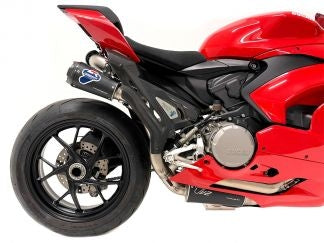 SISTEMA DE ESCAPE LATERAL COMPLETO TERMIGNONI + UPMAP ACERO TITANIO DUCATI STREETFIGHTER V2