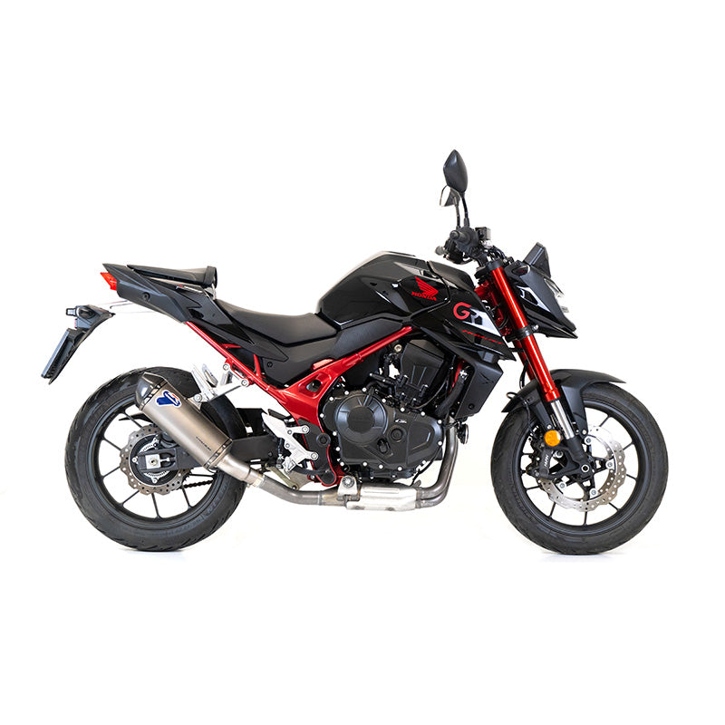 Hornet 750 de acero sin cordones aprobado por Termignoni
