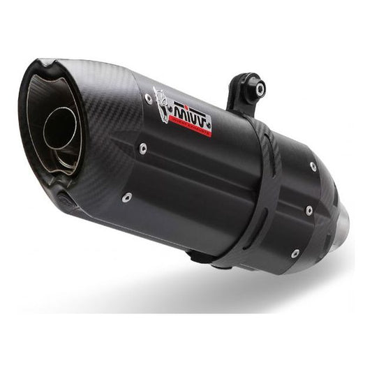 Silenciador MIVV Suono de acero negro para BMW C 650 GT (2012-2015)