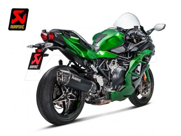 SILENCIADOR DE ESCAPE AKRAPOVIC CARBONO KAWASAKI NINJA H2 SX 2018