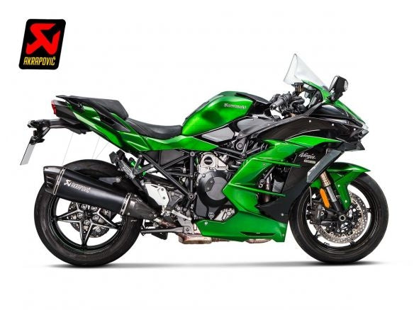 SILENCIADOR DE ESCAPE AKRAPOVIC CARBONO KAWASAKI NINJA H2 SX 2018