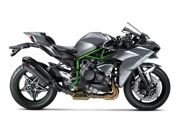 SILENCIADOR SLIP ON AKRAPOVIC FULL CARBONO KAWASAKI NINJA H2 / H2R 15-16 HOMOLOGADO