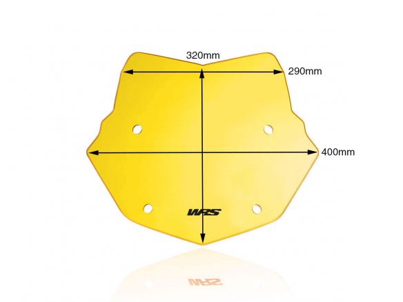 PARABRISAS ENDURO WRS AMARILLO BMW R 1250 GS / ADVENTURE 2018-2023