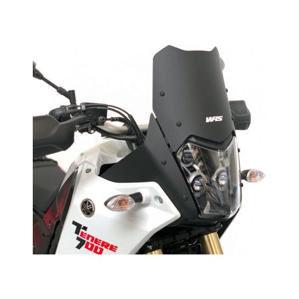 PARABRISAS DEPORTIVO NEGRO MATE WRS TENERE 700 2019-2024